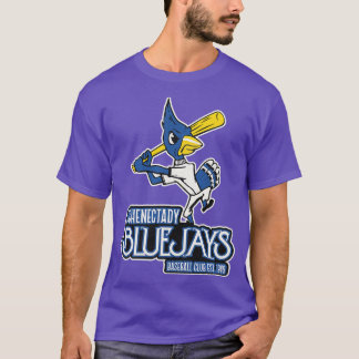 フェイクシャネクタディブルージェイズベースボールチーム Tシャツ