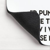 フェイクスマイルおもしろい-,皮肉引用文 マウスパッド (コーナー)