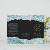 フェイクティール（緑がかった色）グリッターパンフレット (スタンド正面)