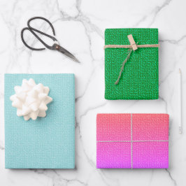 フェイクテクスチャ ラッピングペーパーシート