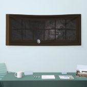 フェイクドア幽霊ハロウィン幽霊のよく出るハウスプロップ 横断幕 (トレードショー)