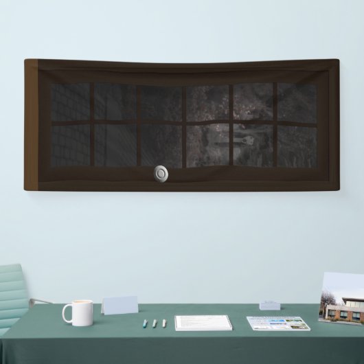 フェイクドア幽霊ハロウィン幽霊のよく出るハウスプロップ 横断幕 (トレードショー)