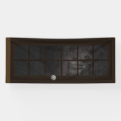 フェイクドア幽霊ハロウィン幽霊のよく出るハウスプロップ 横断幕 (横)