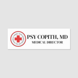 フェイクドクター名タグハロウィーン精神科病院 名札