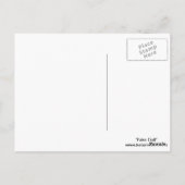 フェイクドール悲しいポストカード ポストカード (裏面)