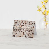 フェイクニュースおもしろい誕生日カード カード (黄色い花)