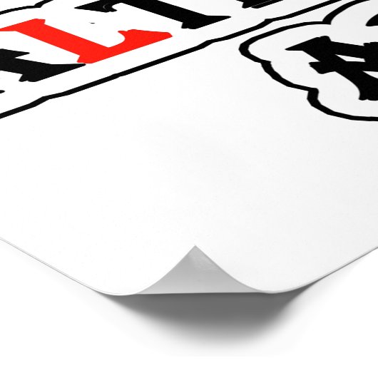 フェイクニュースと代替事実価値ポスター紙 ポスター (角)