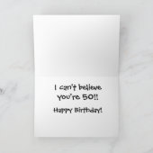 フェイクニュース誕生日 カード (内部)