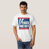 フェイクニュース - 眠り続ければ羊のまま Tシャツ (正面フル)