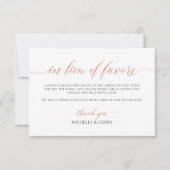 フェイクバラエレガント金ゴールド ノートカード (正面)