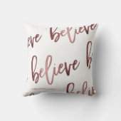 フェイクバラ信じタイポグラフィ クッション (裏面)