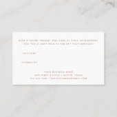 フェイクバラ金ゴールドのホワイトスクモダンリプト 紹介カード (裏面)