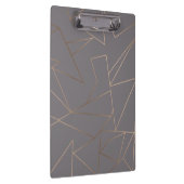フェイクバラ金ゴールドエレガントモダン最小幾何学 クリップボード (右)
