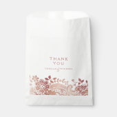 フェイクバラ金ゴールドエレガントヴィンテージレース結婚式の引き出物 フェイバーバッグ (正面)