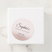 フェイクバラ金ゴールドグリッターシエレガントック16ピンク フェイバータグ (インサイチュ)