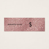 フェイクバラ金ゴールドグリッタースタイリッシュラグジュアリープライスラベル (正面)