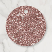 フェイクバラ金ゴールドグリッターテクスチャルック&カスタム文字 フェイバータグ (裏面)