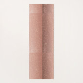 フェイクバラ金ゴールドグリッター ヨガマット (裏面)