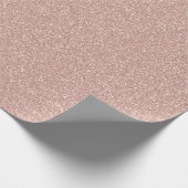 フェイクバラ金ゴールドグリッター ラッピングペーパー (角)