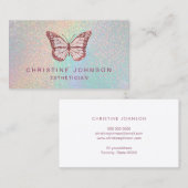 フェイクバラ金ゴールドグリッター 名刺 (正面/裏面)