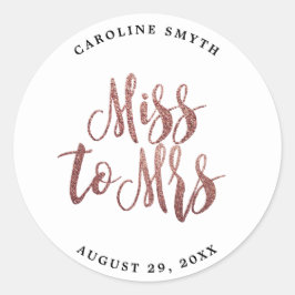 フェイクバラ金ゴールドブライダルシャワー貼り付けシール ラウンドシール