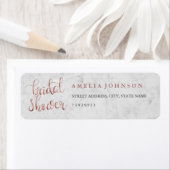 フェイクバラ金ゴールドマーブル住所 シール (インサイチュ)