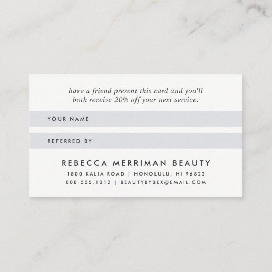 フェイクバラ金ゴールド抽象芸術のロゴ紹介 紹介カード (裏面)