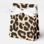 フェイクヒョウかわいらし毛 フェイバーボックス (正面サイド)