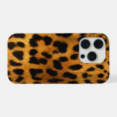 フェイクヒョウ柄 iPhoneケース (裏面横)