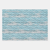 フェイクビーチ木材パーティー包装紙シート ラッピングペーパーシート (正面2)