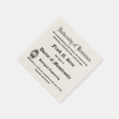 フェイクフランケンシュタインディプロマナプキン スタンダードカクテルナプキン (角)