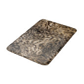 フェイクブラウンファー バスマット (アングル)