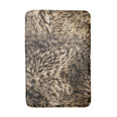 フェイクブラウンファー バスマット (正面縦)