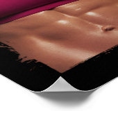 フェイクマッスルウーマンフィットネスメス体 ポスター (角)