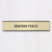 フェイクミニマルモダンデザインエレガントホーム サインプレート (正面)