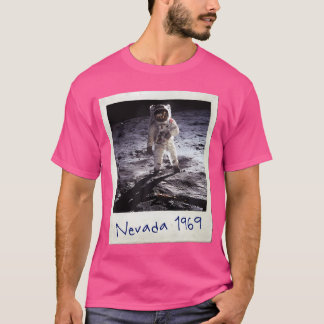 フェイクムーンランディング陰謀説シャツエリア51 Tシャツ
