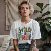フェイクヤーンと刺繍で表現したWild & Free トライブレンドTシャツ