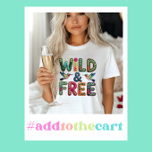 フェイクヤーンと刺繍で表現したWild & Free トライブレンドTシャツ
