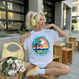フェイクヤーンの海と太陽 トライブレンドＴシャツ