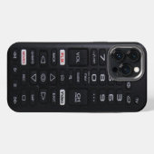 フェイクリモコン iPhoneケース (裏面横)