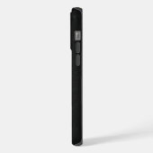 フェイクレザーステッチ iPhoneケース (左側面)