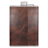 フェイクレザービニールラッピング フラスク (裏面)