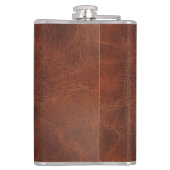 フェイクレザー ビニールラッピング フラスク (裏面)