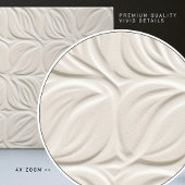 フェイクレリーフ、 浮き彫りグレーズホワイトミニマリストホームデコール タイル