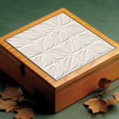 フェイクレリーフ、 浮き彫りグレーズホワイトミニマリストホームデコール タイル