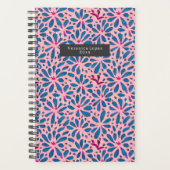 フェイク切り出しウォーターカラーボホフォークアーインスパイアト プランナー手帳 (正面)