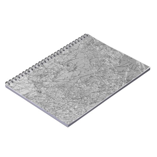 フェイク割れ壊れたデザインおもしろい – 盗難防止 ノートブック (左側)