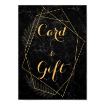 フェイク大理石ジオメトリカード&ギフト