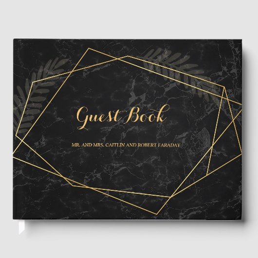フェイク大理石 ゲストブック (正面)