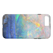 フェイク宝石ジェムストーン鉱物きらきら光る《写真》ぼけ味ヒバ Case-Mate iPhoneケース (裏面(横))